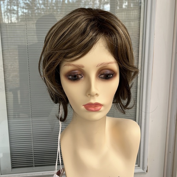 Kaylee Wig Rene of Paris- Color- —-Chocolate Frost-R - Picture 2 of 13
